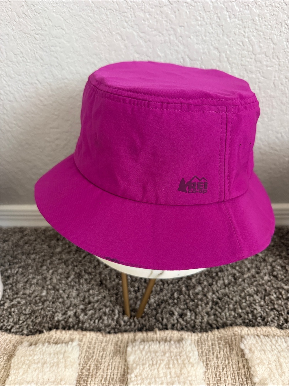 REI Magenta Packable Bucket Hat